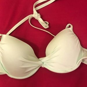 Victoria Secret Mint Green Push Up Bikini 34 B
